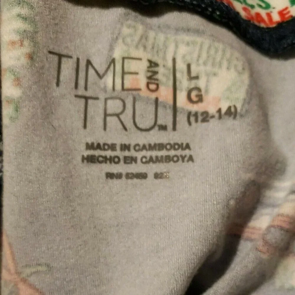 Time and Tru Blue 